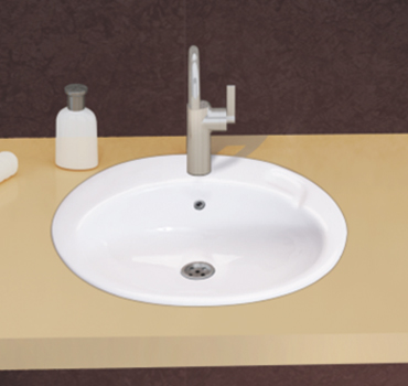 Table Top Basin :: Oval-Over-Counter-Size-22x16