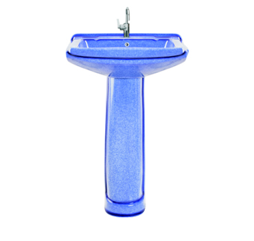 Pedestal Wash Basin :: Rustic Set :: Rustic Set - 410