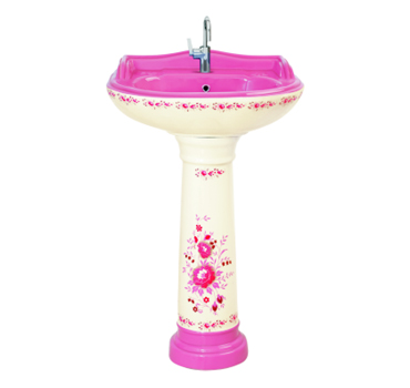 Pedestal Wash Basin :: Sticker Set :: Sticor Set-304