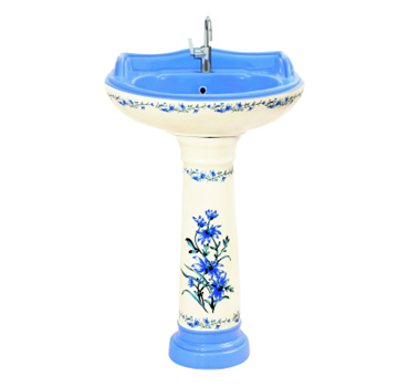Pedestal Wash Basin :: Sticker Set :: Sticor Set - 306